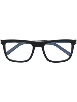 Saint Laurent Eyewear очки SL 547 в квадратной оправе, черный