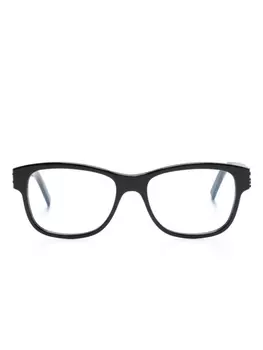 Saint Laurent Eyewear очки SL M132 в квадратной оправе, черный