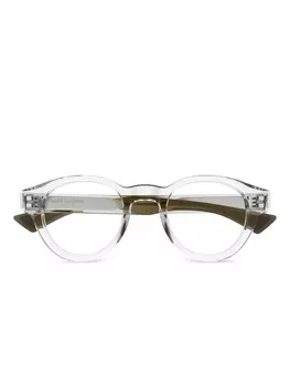 Saint Laurent Eyewear очки в круглой оправе, белый