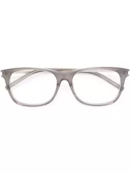 Saint Laurent Eyewear очки в круглой оправе, серый