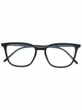 Saint Laurent Eyewear очки в квадратной оправе, черный