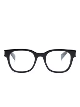 Saint Laurent Eyewear очки в квадратной оправе, черный