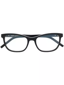 Saint Laurent Eyewear очки в оправе 'кошачий глаз', черный
