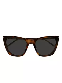 Saint Laurent Eyewear солнцезащитные очки 214 Kate, коричневый