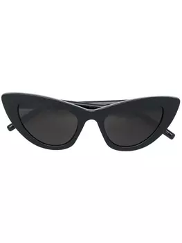 Saint Laurent Eyewear солнцезащитные очки New Wave 213 Lily, черный