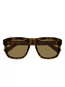 Saint Laurent Eyewear солнцезащитные очки SL 558, коричневый