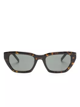 Saint Laurent Eyewear солнцезащитные очки SL M127 F, коричневый