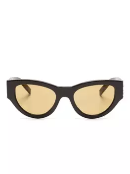 Saint Laurent Eyewear солнцезащитные очки SLM94, коричневый