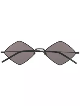 Saint Laurent Eyewear солнцезащитные очки в квадратной оправе, черный