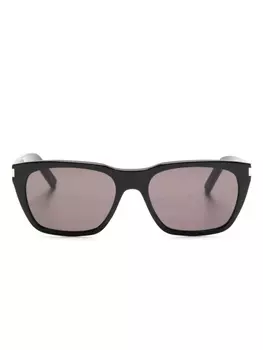 Saint Laurent Eyewear солнцезащитные очки в квадратной оправе, черный