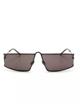 Saint Laurent Eyewear солнцезащитные очки в квадратной оправе, черный