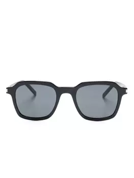 Saint Laurent Eyewear солнцезащитные очки в квадратной оправе, черный