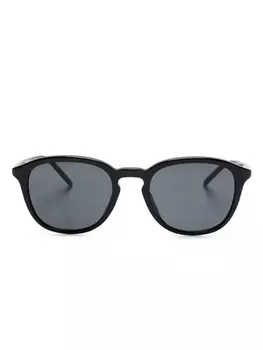 Saint Laurent Eyewear солнцезащитные очки в квадратной оправе, черный