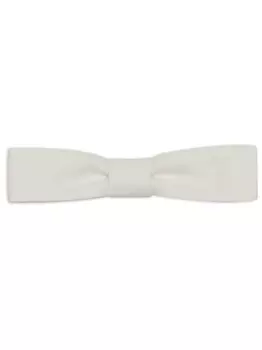 Saint Laurent галстук-бабочка, белый