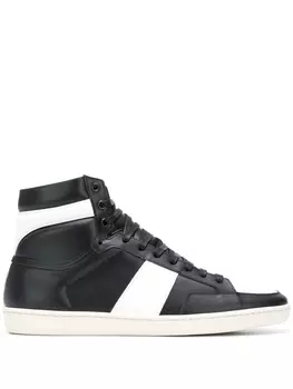 Saint Laurent хайтопы 'Court', белый