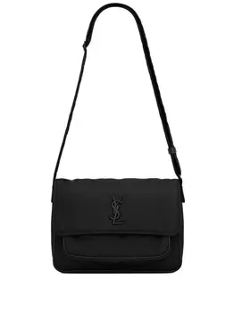 Saint Laurent каркасная сумка Niki с монограммой YSL, черный