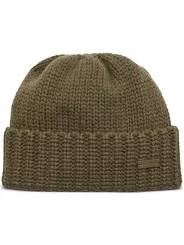 Saint Laurent кашемировая шапка бини Bonne Maille, зеленый