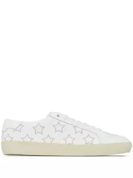 Saint Laurent кеды Court Classic SL/06 Star, белый