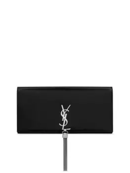 Saint Laurent клатч Kate, черный