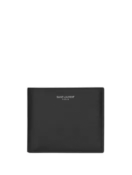 Saint Laurent кошелек 'Paris', черный