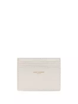 Saint Laurent кошелек с логотипом, белый