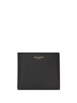 Saint Laurent кошелек с логотипом, черный