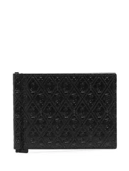 Saint Laurent кошелек с монограммой, черный
