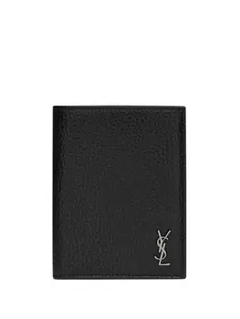 Saint Laurent кошелек Tiny Cassandre, черный