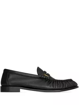Saint Laurent лоферы Le Loafer, черный