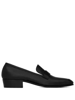 Saint Laurent лоферы Solferino 30, черный