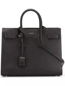 Saint Laurent маленькая сумка-тоут Sac de Jour, черный
