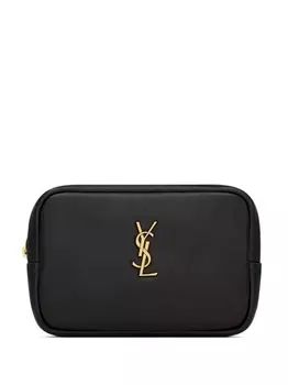 Saint Laurent мини-косметичка Cassandre, черный