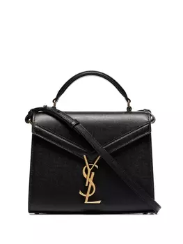 Saint Laurent мини-сумка на плечо Cassandra, черный