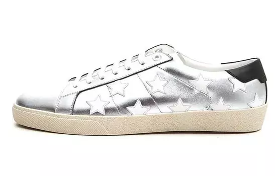 Кроссовки мужские Saint Laurent Multi Star, серебряный