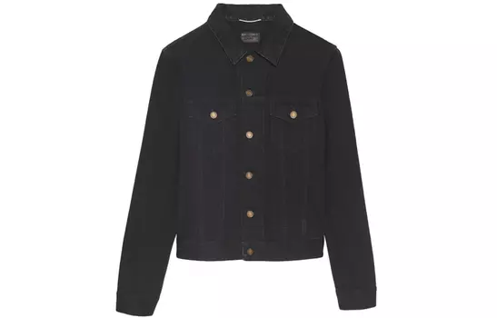 SAINT LAURENT Мужская куртка, цвет Black