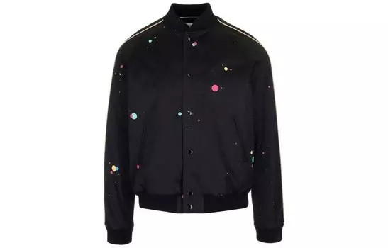 SAINT LAURENT Мужская куртка, цвет Black