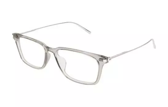 Оправа для мужских очков Saint Laurent квадратная, серебряный