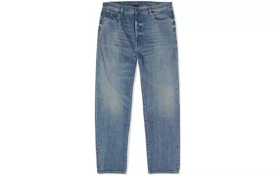 Джинсы мужские Saint Laurent Button Detailed, синий