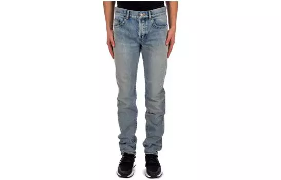SAINT LAURENT Мужские джинсы, цвет Blue
