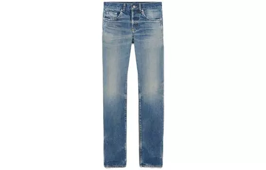 Джинсы мужские Saint Laurent Low-Rise Slim-Fit, синий