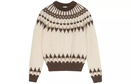 Свитер мужской Saint Laurent, бежевый