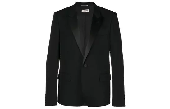 Пиджак костюмный мужской Saint Laurent, черный