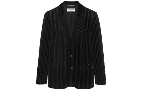 SAINT LAURENT Мужской деловой костюм, цвет Black