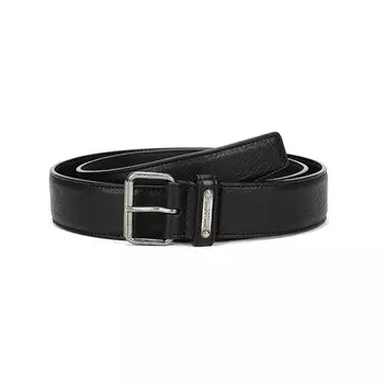 SAINT LAURENT Мужской кожаный ремень, Black