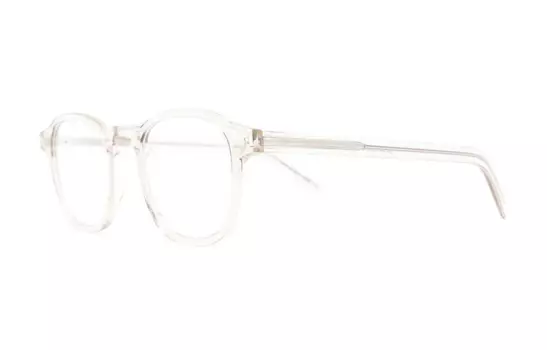 SAINT LAURENT Оправа для очков мужская светло-бежевая