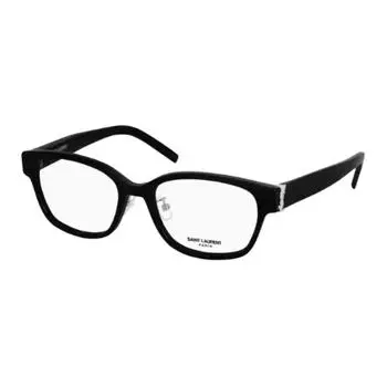 SAINT LAURENT Оправа для очков Plate Square унисекс, черная
