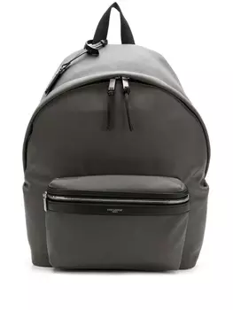 Saint Laurent oversized backpack, серый