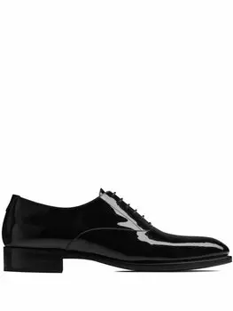 Saint Laurent оксфорды Adrien, черный