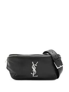 Saint Laurent поясная сумка, черный
