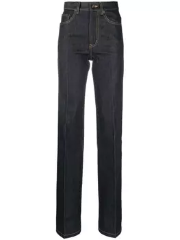 Saint Laurent прямые джинсы, синий